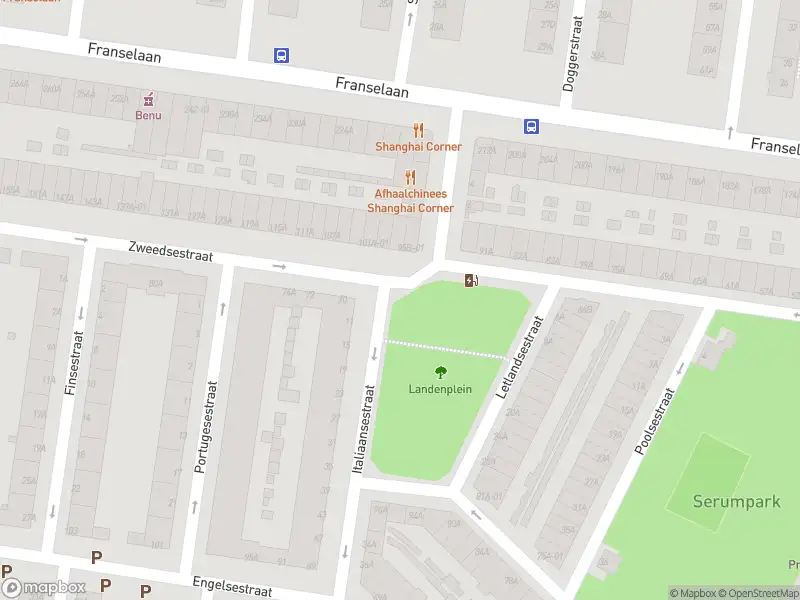 Politie naar de Italiaansestraat in Rotterdam