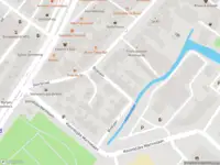 Brandweer met gepaste spoed naar de Bloklaan in Voorschoten