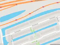 Traumahelikopter naar de Bruinvisstraat in Amsterdam