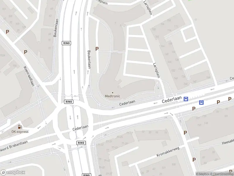 Politie naar de Larixplein in Eindhoven vanwege ongeval met letsel