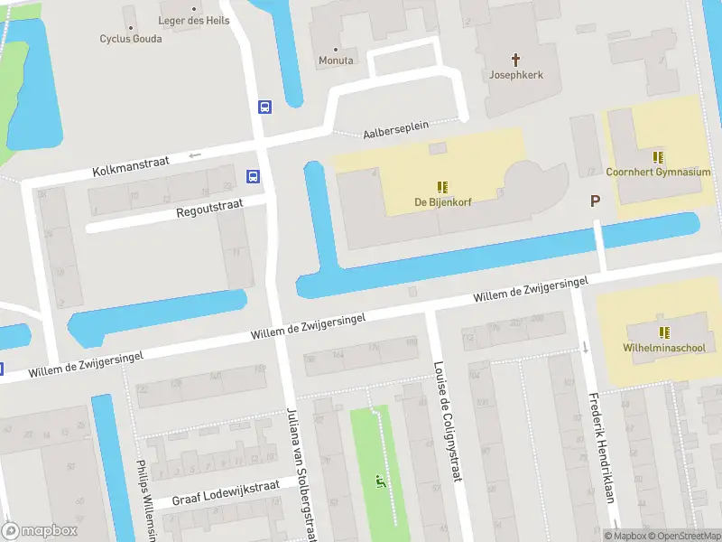 Ambulance met grote spoed naar de Louise de Colignystraat in Gouda
