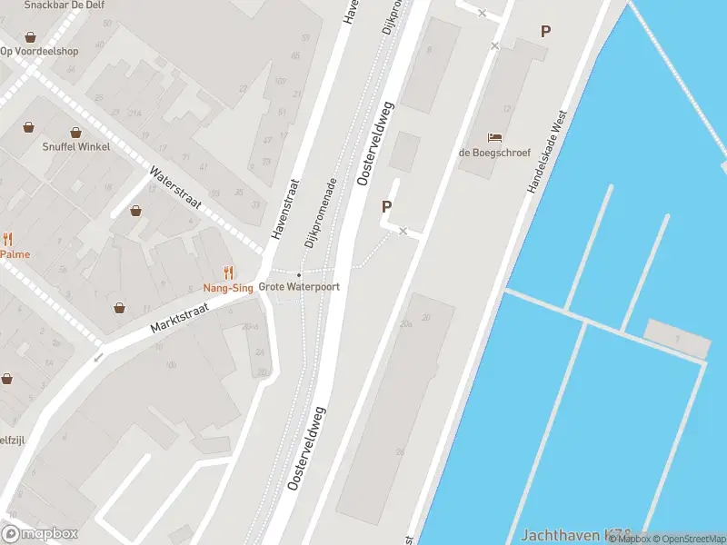 Brandweer met grote spoed naar de Buitensingel in Delfzijl vanwege gebouwbrand