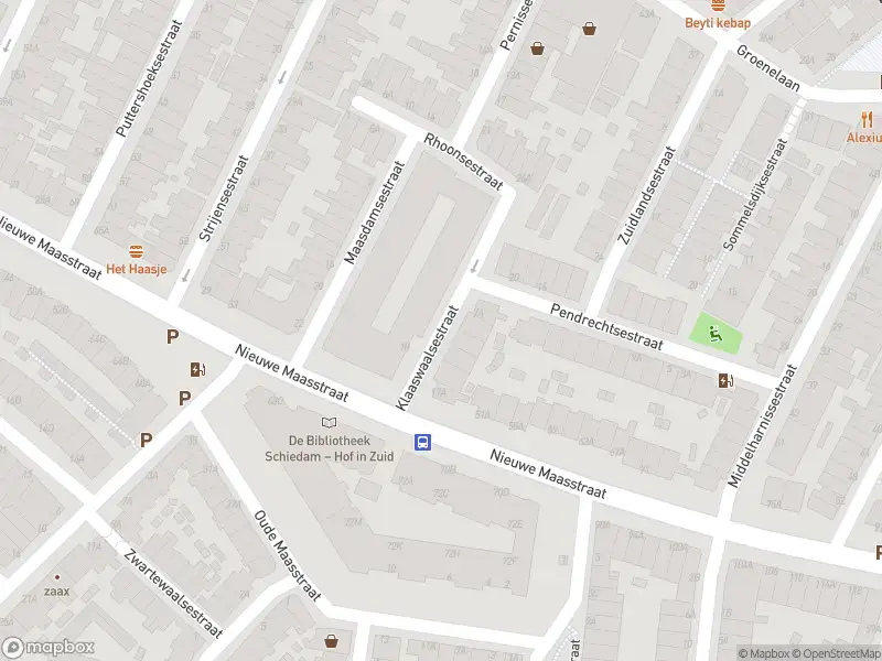 Ambulance met gepaste spoed naar de Klaaswaalsestraat in Schiedam