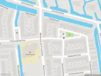 Ambulance met grote spoed naar de Watergangpolderplein in Gouda