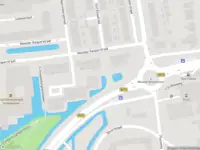 Ambulance met gepaste spoed naar de Zilverstadplantsoen in Schoonhoven