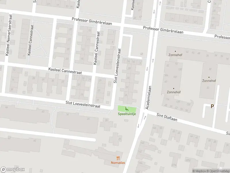 Overlastmelding Slot Loevesteinstraat in Tilburg