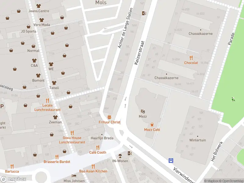Brandweer en politie met grote spoed naar de Ginnekenstraat in Breda vanwege waarnemen gaslucht