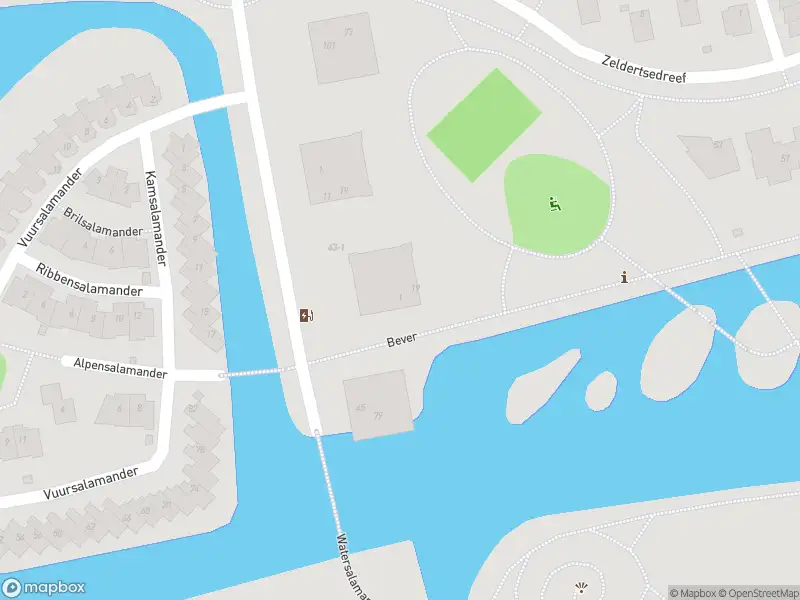 Brandweer met gepaste spoed naar de Bever in Amersfoort