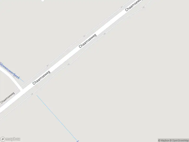 Politie met gepaste spoed naar de Chaamseweg in Gilze vanwege letsel