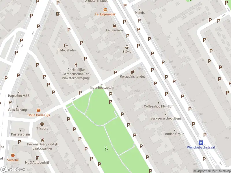 Ambulance met grote spoed naar de Ingenhouszplein in 's-Gravenhage