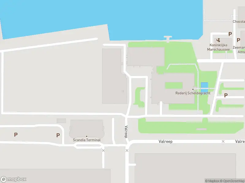 Brandweer met gepaste spoed naar de Valreep in Amsterdam vanwege afgaan automatisch brandalarm