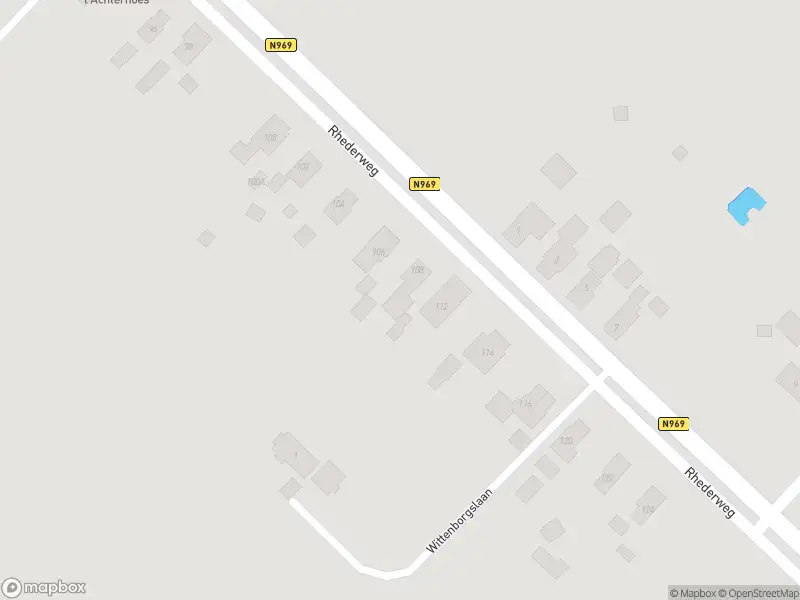 Politie met grote spoed naar de Rhederweg in Bellingwolde vanwege ongeval met letsel