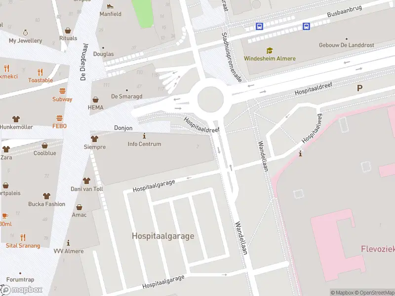 Brandweer met grote spoed naar de Hospitaalpromenade in Almere vanwege activering sprinkler