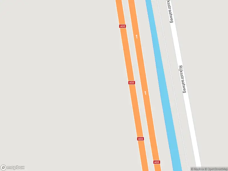 Politie met grote spoed naar de Rijksstraatweg in Haskerdijken vanwege voertuigen te water