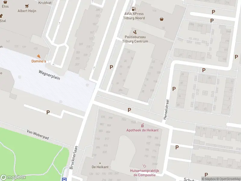 Overlastmelding Brucknerlaan in Tilburg