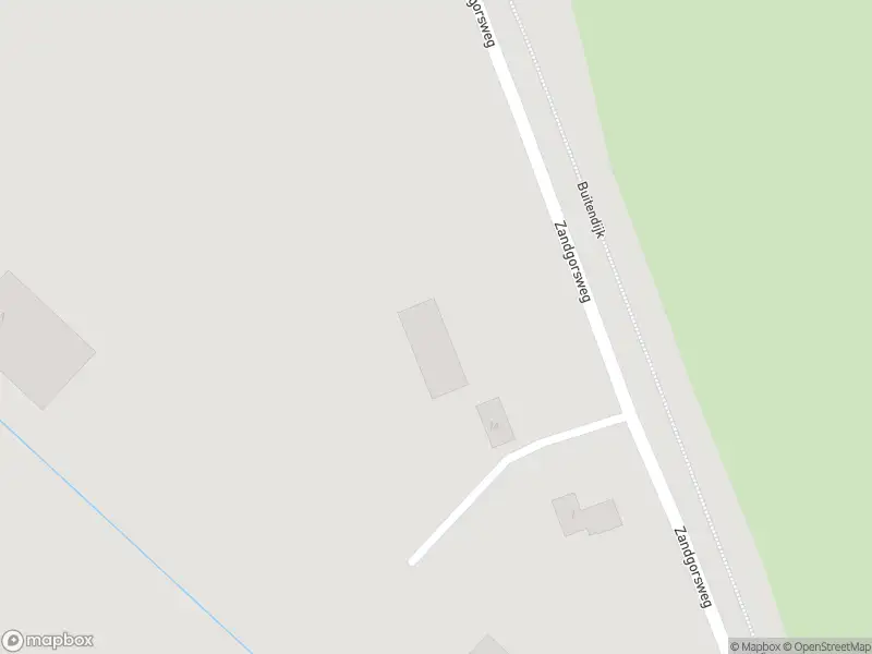 Politie naar de Zandgorsweg in Stellendam vanwege ongeval met letsel