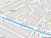 Ambulance met gepaste spoed naar de Stuverstraat in Haarlem