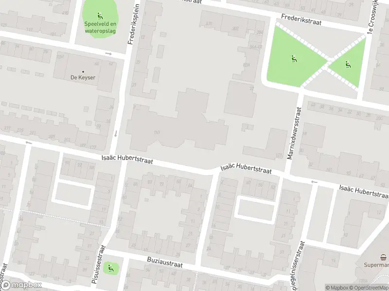 Ambulance met grote spoed naar de Isaäc Hubertstraat in Rotterdam