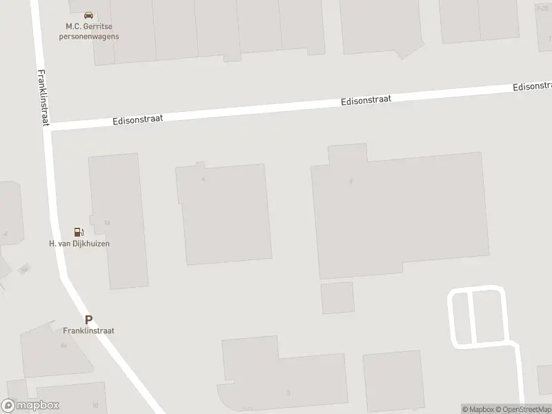 Politie naar de Franklinstraat in Tiel vanwege aanrijding met letsel