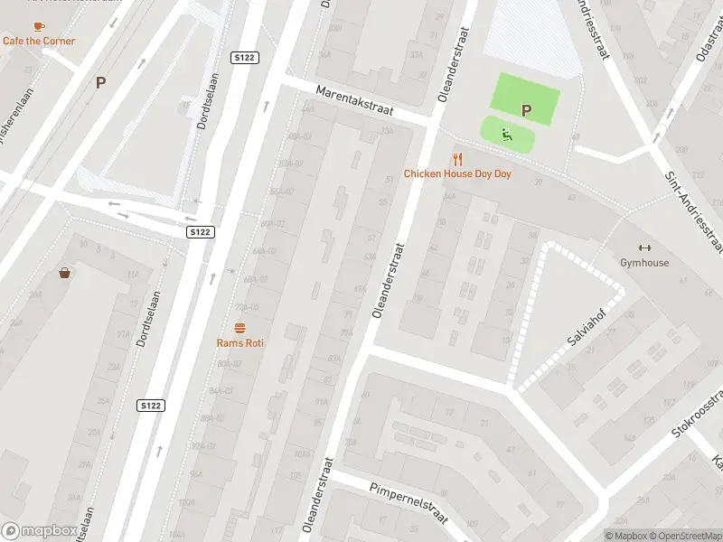 Ambulance met grote spoed naar de Oleanderstraat in Rotterdam