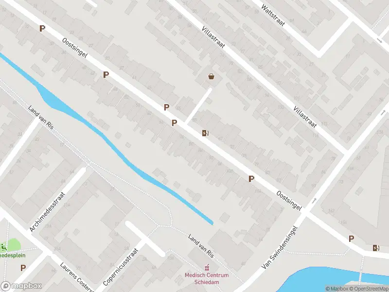 Ambulance met grote spoed naar de Oostsingel in Schiedam