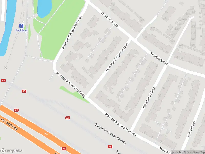 Ambulance met grote spoed naar de Goeman Borgesiuslaan in Amstelveen
