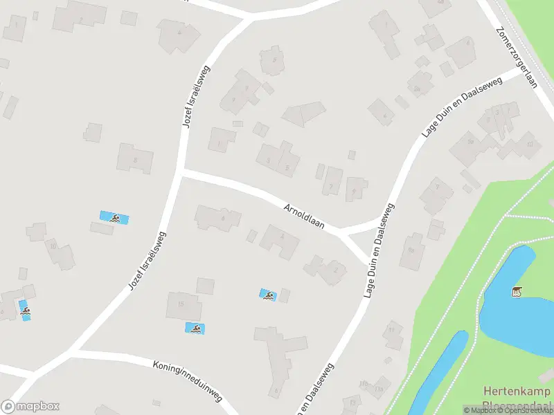 Ambulance met grote spoed naar de Arnoldlaan in Bloemendaal