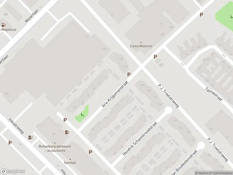 Brandweer met gepaste spoed naar de Arie Krijgsmanstraat in Maassluis
