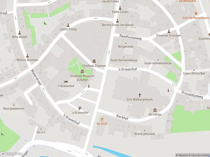 Brandweer met gepaste spoed naar de 's Gravenhof in Zutphen vanwege een liftopsluiting