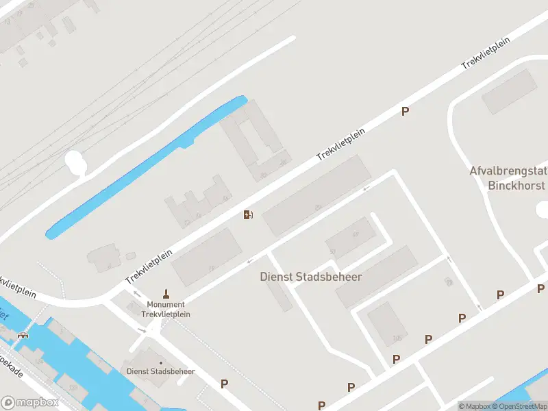 Brandweer met gepaste spoed naar de Trekvlietplein in 's-Gravenhage