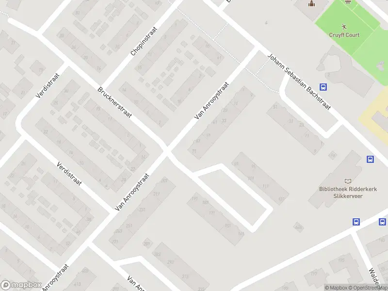 Ambulance met grote spoed naar de Van Anrooystraat in Ridderkerk