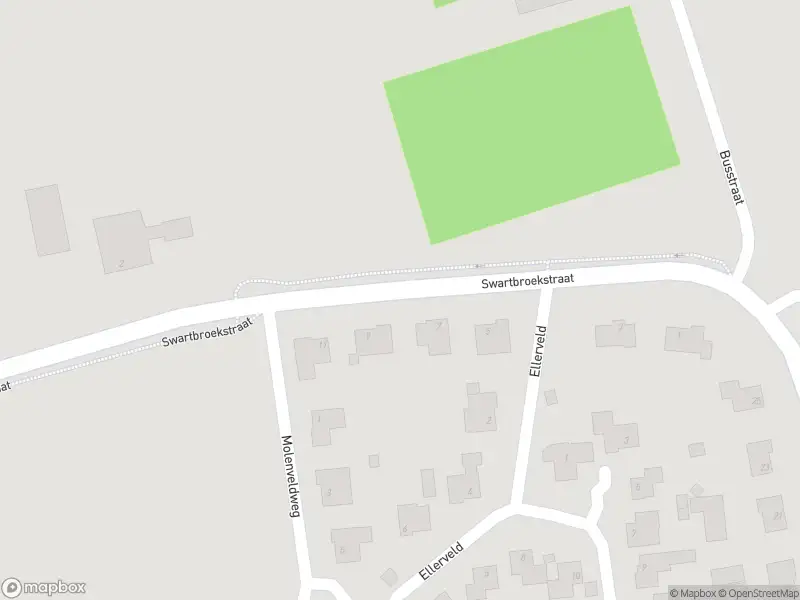 Brandweer met grote spoed naar de Swartbroekstraat in Ell
