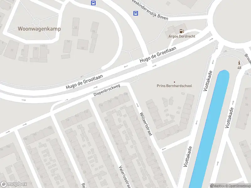 Overlastmelding Diepenbrockweg in Dordrecht