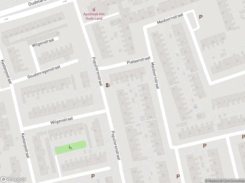 Brandweer met gepaste spoed naar de Meidoornstraat in 's-Gravenzande vanwege afhijsen patient