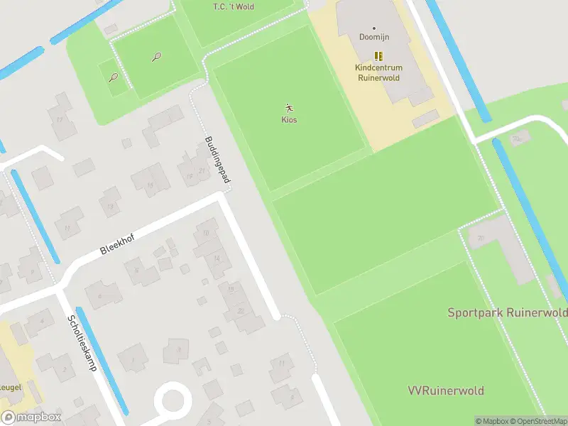 Brandweer met gepaste spoed naar de Gruttostraat in Ruinerwold