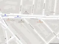 Ambulance met grote spoed naar de Van Heusdestraat in Rotterdam