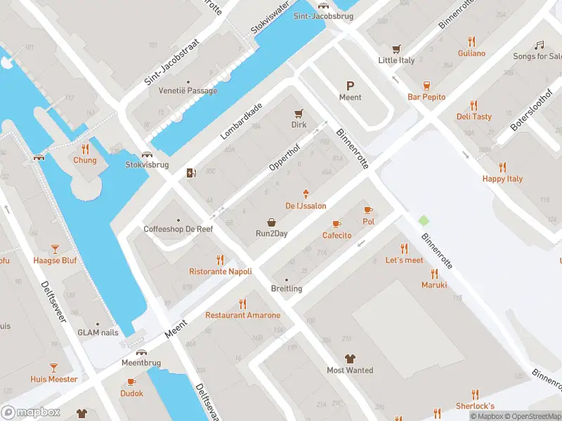 Ambulance met gepaste spoed naar de Meent in Rotterdam