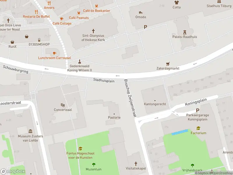 Overlastmelding Stadhuisplein in Tilburg gesloten