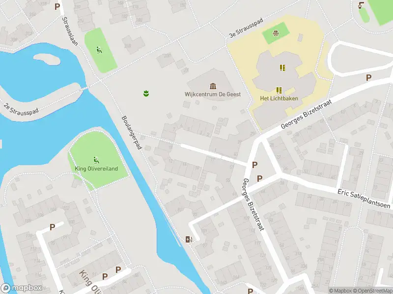Ambulance met gepaste spoed naar de Georges Bizethof in 's-Gravenhage