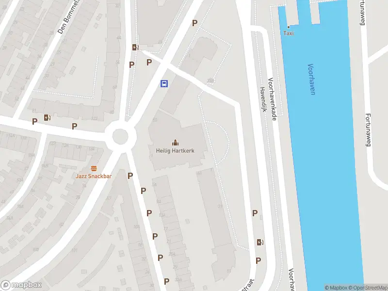 Ambulance met grote spoed naar de Havendijk in Schiedam