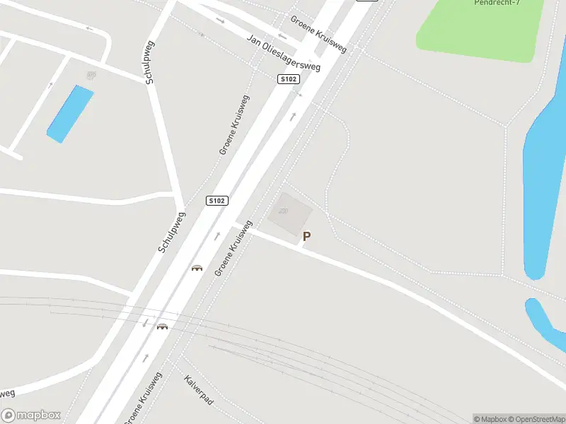 Ambulance met gepaste spoed naar de Nieuw-Vossemeerweg in Rotterdam