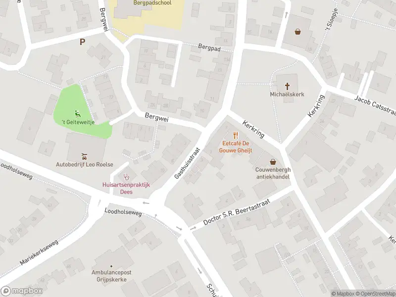 Politie met gepaste spoed naar de Gasthuisstraat in Grijpskerke vanwege letsel