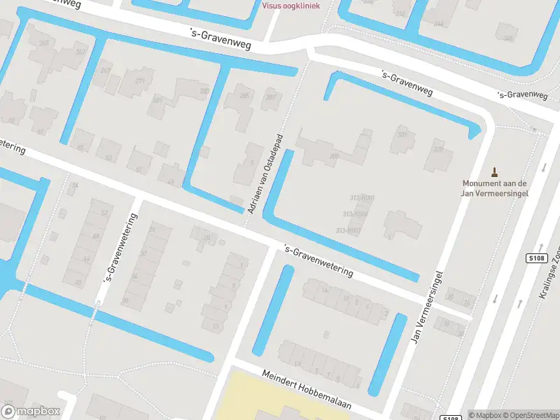 Ambulance met grote spoed naar de 's-Gravenwetering in Rotterdam