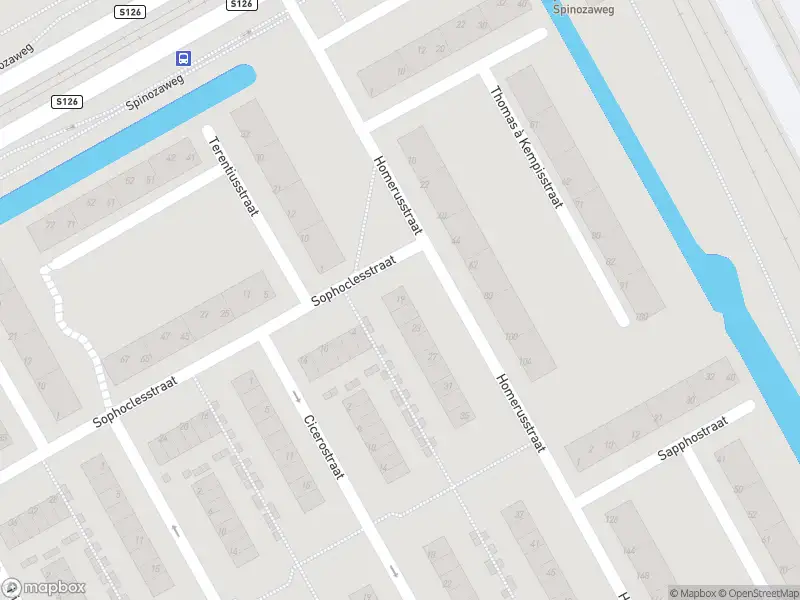 Ambulance met grote spoed naar de Homerusstraat in Rotterdam