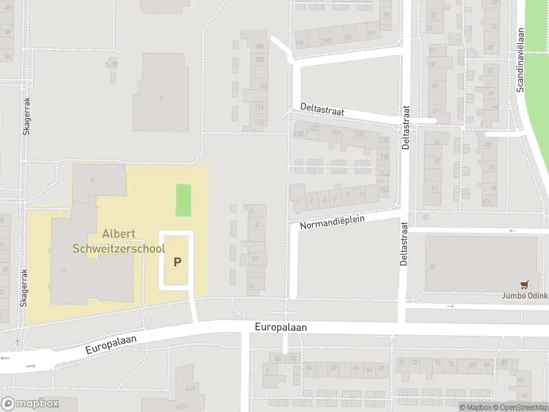 Politie naar de Normandiëplein in Emmeloord vanwege aanrijding met letsel