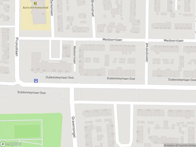 Ambulance met grote spoed naar de Dubbelsteynlaan Oost in Dordrecht