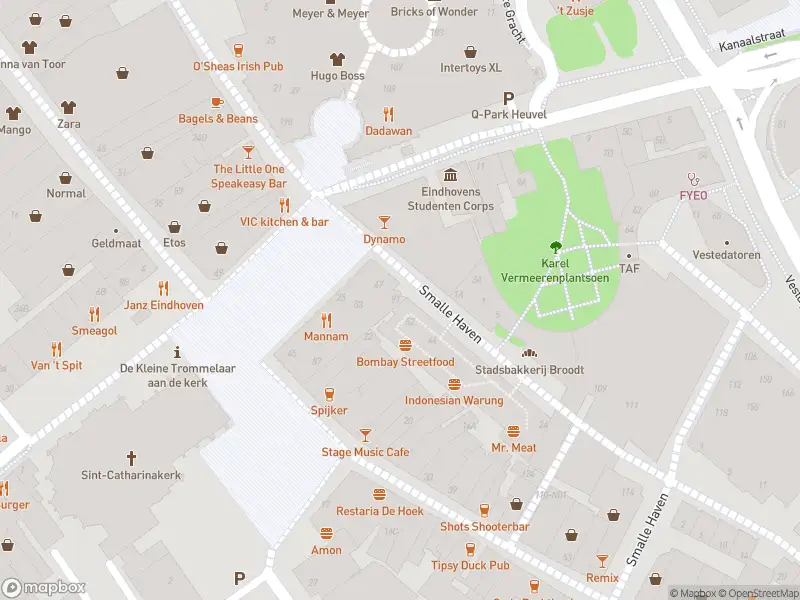 Brandweer met gepaste spoed naar de Stationsplein in Eindhoven