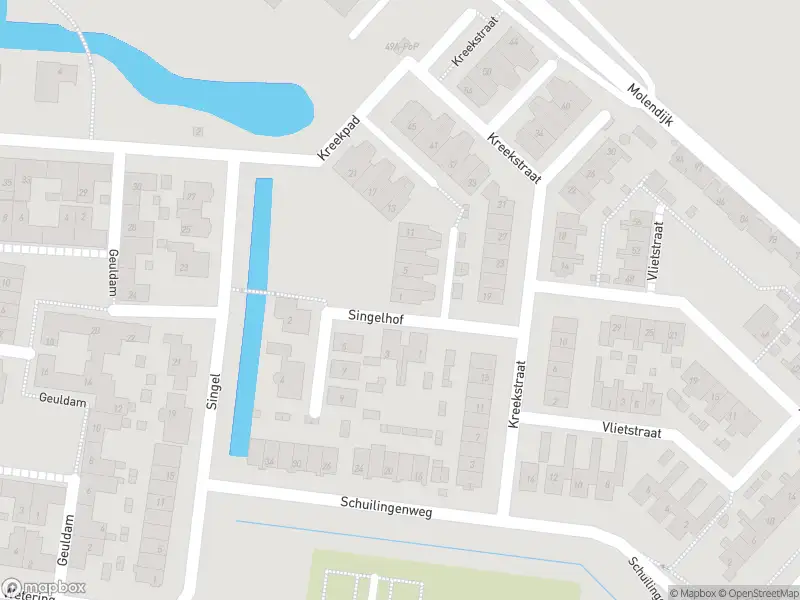 112 melding Overlastmelding met urgentie Kreekpad in 's-Gravendeel gesloten