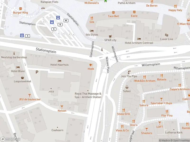 Politie naar de Stationsplein in Arnhem