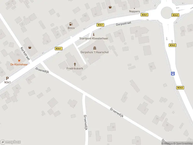 Politie naar de Dorpsstraat in Kloosterhaar vanwege aanrijding met letsel